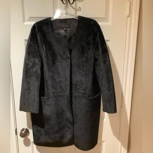 Ann Taylor Lightweight Faux Fur Jacket